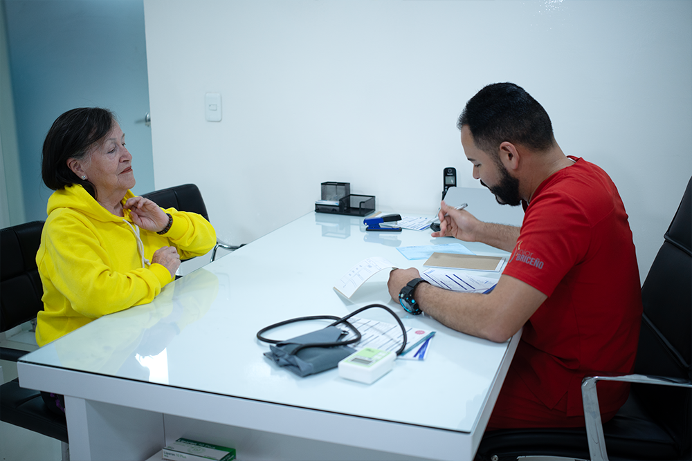 Área de fisioterapia en ESMEIN