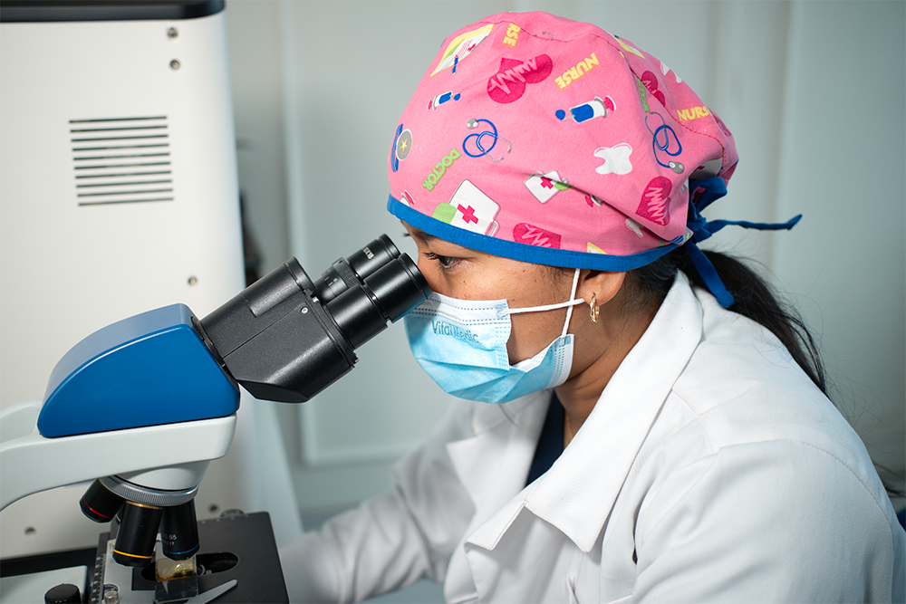 Laboratorio clínico del Centro Médico ESMEIN