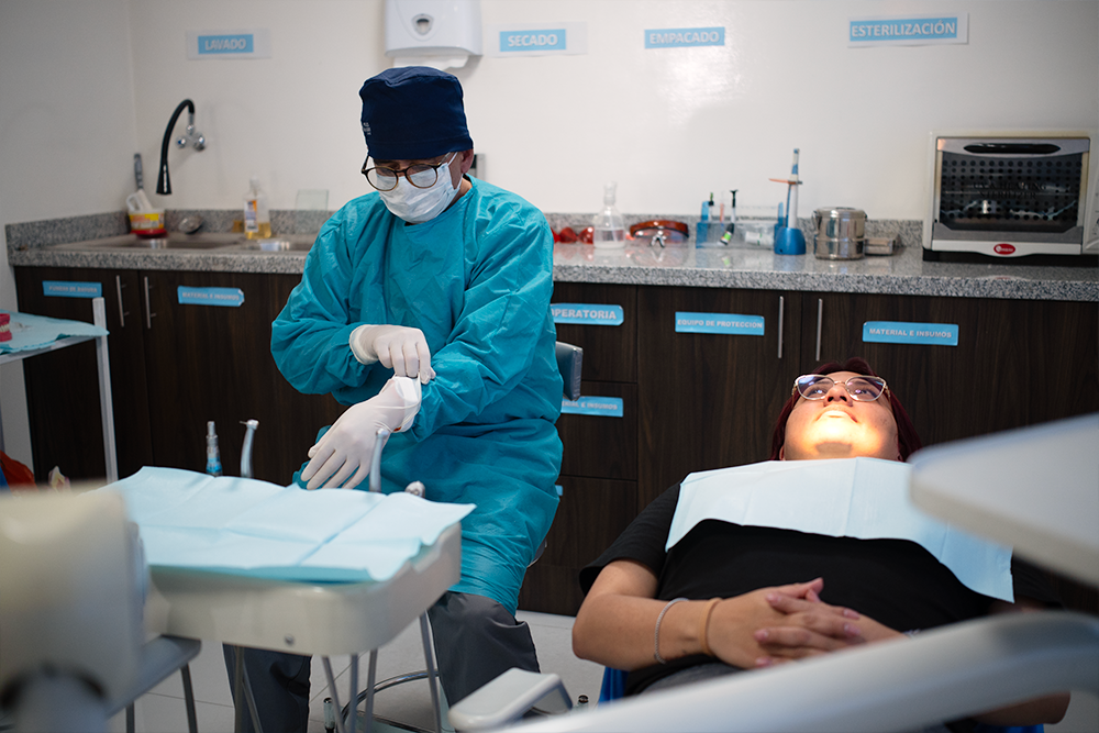 Atención odontológica en ESMEIN