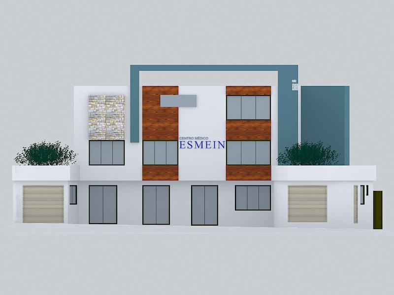 Render 3D del nuevo centro médico ESMEIN